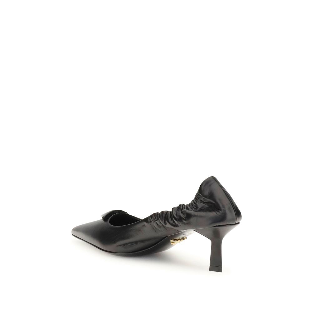 Prada Leather logo Pumps