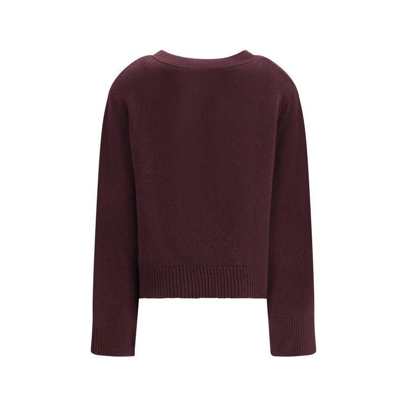 Lisa Yang Danni Cardigan en Cachemire Violet