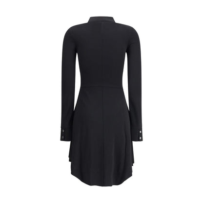 Courrèges Zippered jersey biker Dress