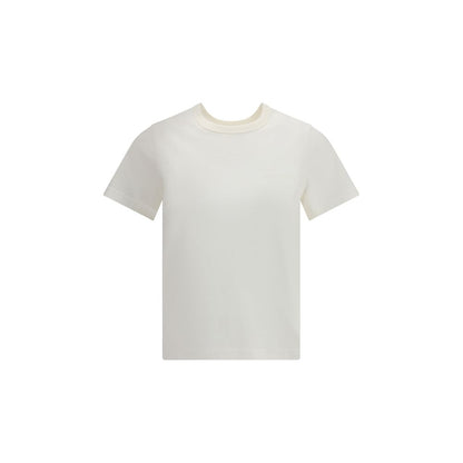 T-shirt avec logo brodé de Courrèges