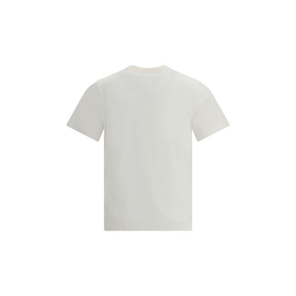 T-shirt avec logo brodé de Courrèges