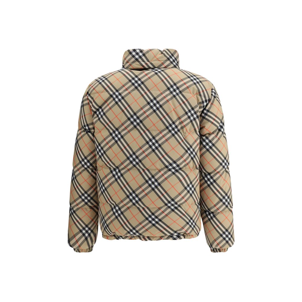 Burberry Check Down Jacket