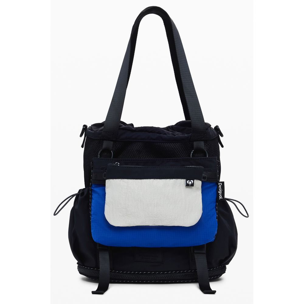 Desigual Black Polyester Women Handbag - Élégance et Polyvalence