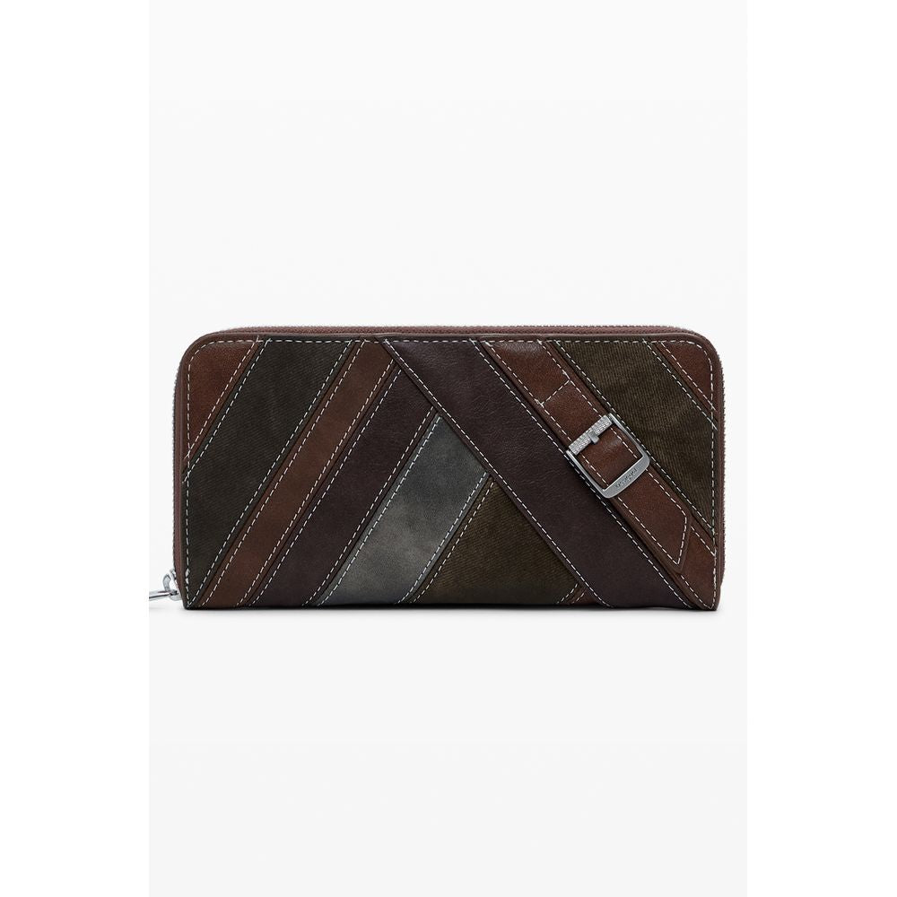 Desigual Fibonacci Fiona Brown Polyethylene Women Wallet