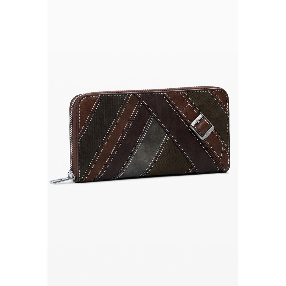 Desigual Fibonacci Fiona Brown Polyethylene Women Wallet