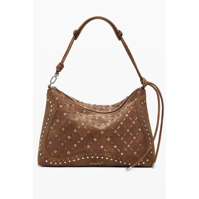 Desigual Yankee Leiria Mini Bag - Élégant Sac Marron pour Femmes