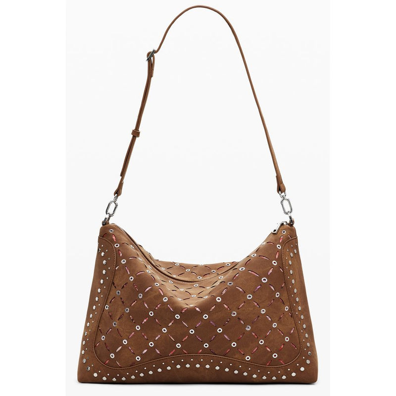 Desigual Yankee Leiria Mini Bag - Élégant Sac Marron pour Femmes