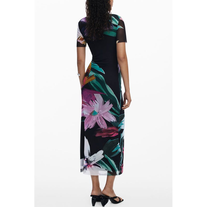 Robe Desigual Bernadette Noire pour Femme - Élégante et Polyvalente