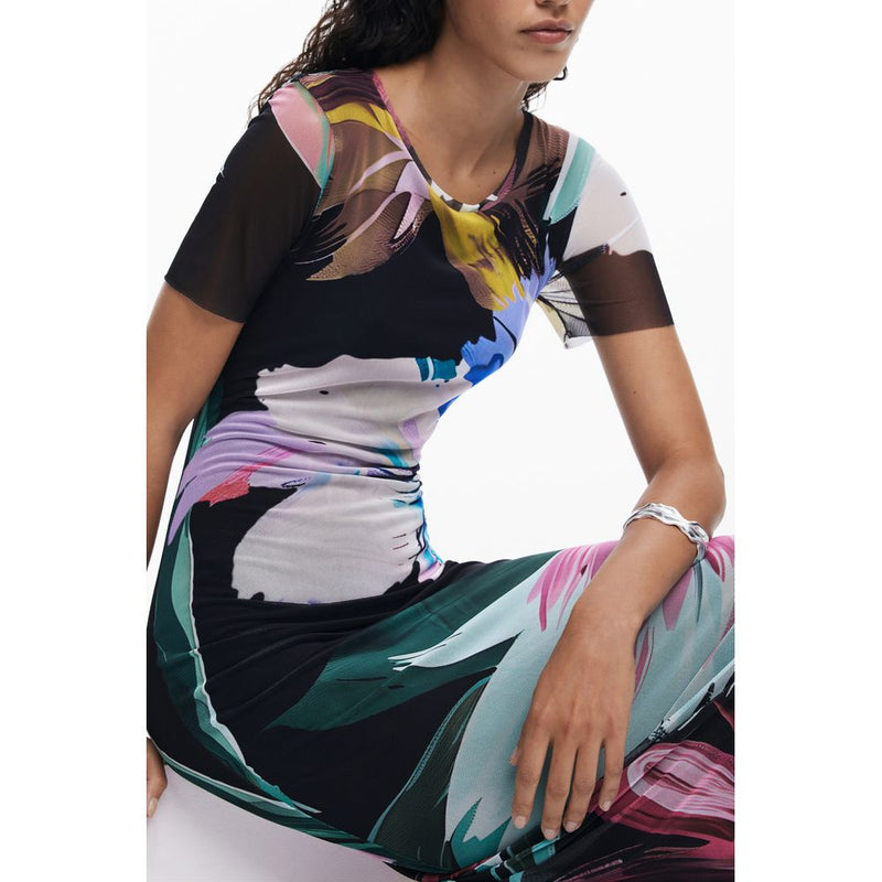 Robe Desigual Bernadette Noire pour Femme - Élégante et Polyvalente