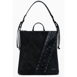 Desigual TANGO PRETORIA MINI PATCH BACKPACK - Chic Black Style