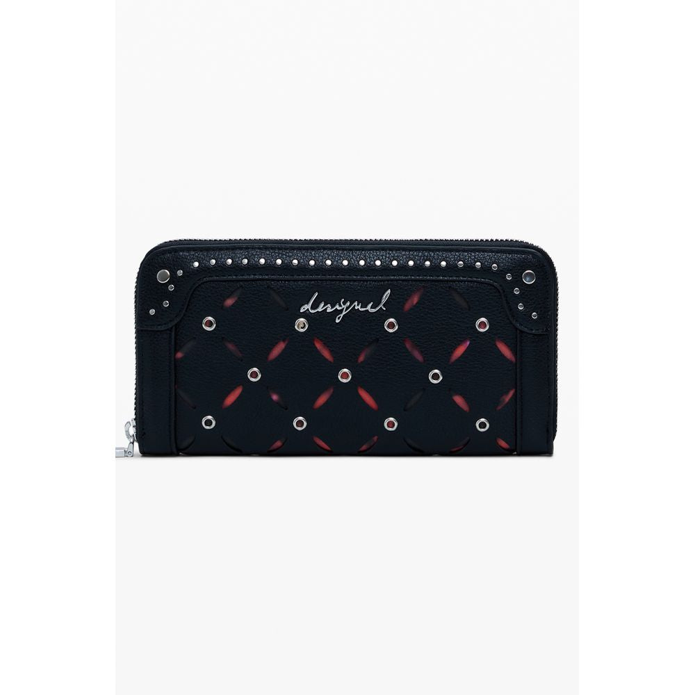 Desigual Yankee Fiona Black Polyethylene Women's Wallet