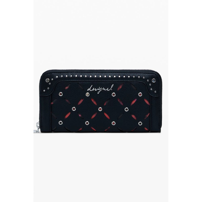 Desigual Yankee Fiona Black Polyethylene Women's Wallet