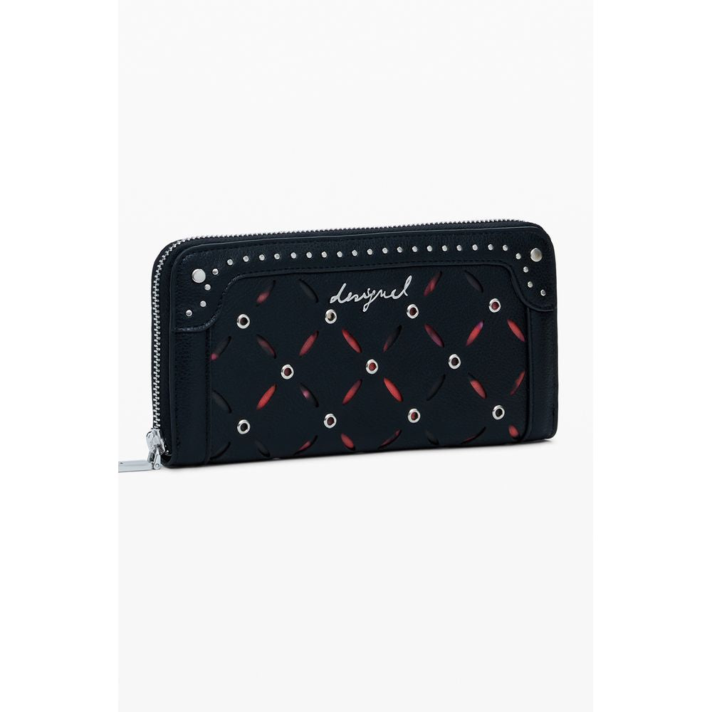 Desigual Yankee Fiona Black Polyethylene Women's Wallet