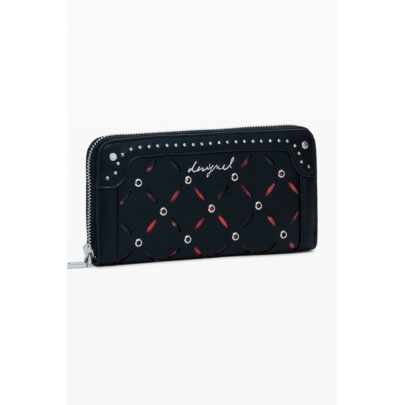 Desigual Yankee Fiona Black Polyethylene Women's Wallet
