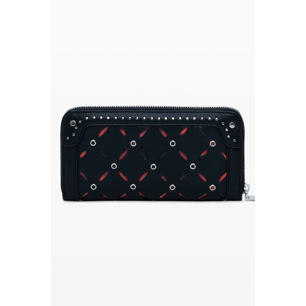 Desigual Yankee Fiona Black Polyethylene Women's Wallet
