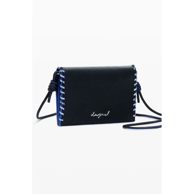 Desigual Matilda Tiny Zip Capsule Wallet - Black