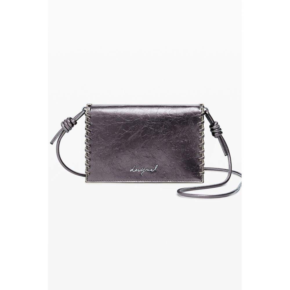 Desigual Matilda Tiny Zip Capsule Wallet - Accessoire Chic Bronze