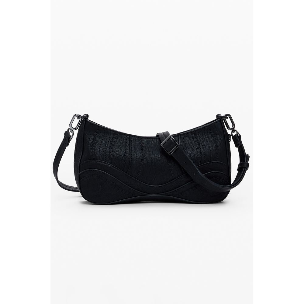 Desigual EMBRO PATCH ALSACIA Black Handbag for Women