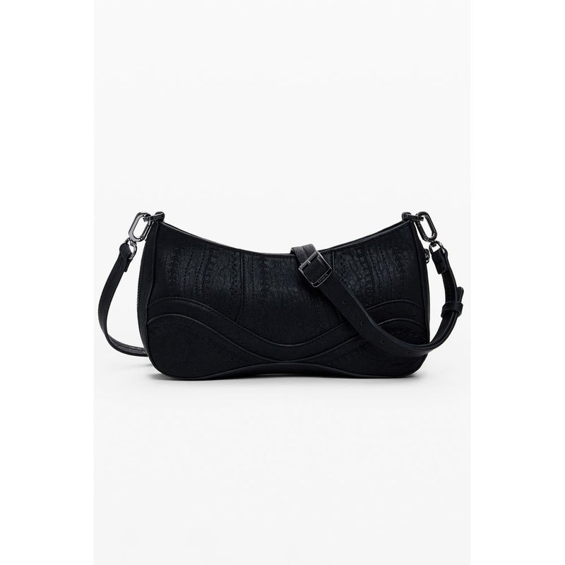 Desigual EMBRO PATCH ALSACIA Sac Noir pour Femmes