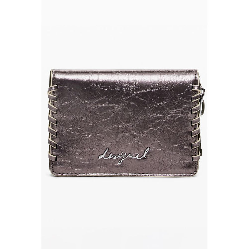 Desigual GRETA TINY ZIP CAPSULE WALLET en Bronze - Élégance et Fonctionnalité