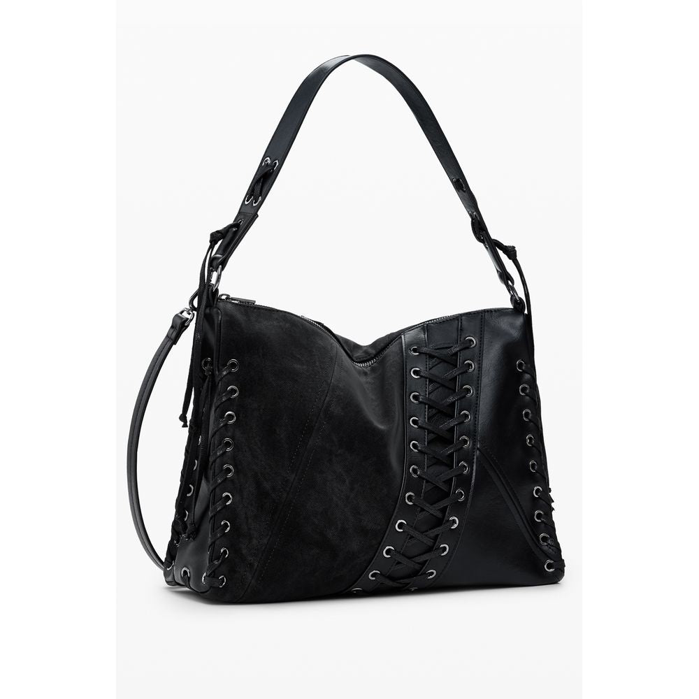 Desigual Black Polyethylene Women Handbag