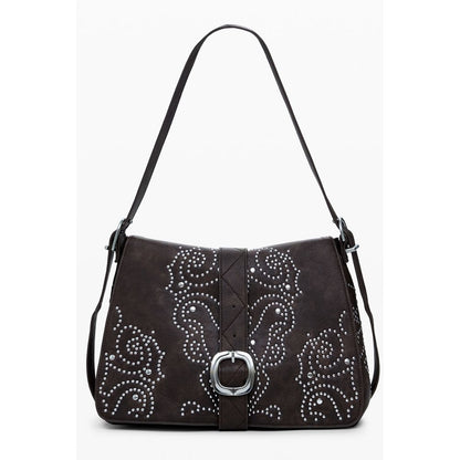 Desigual bruine handtas van polyethyleen voor dames