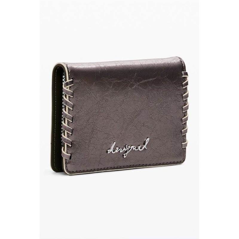 Desigual GRETA TINY ZIP CAPSULE WALLET en Bronze - Élégance et Fonctionnalité