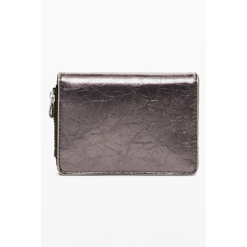 Desigual GRETA TINY ZIP CAPSULE WALLET en Bronze - Élégance et Fonctionnalité