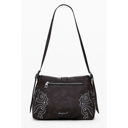 Desigual bruine handtas van polyethyleen voor dames