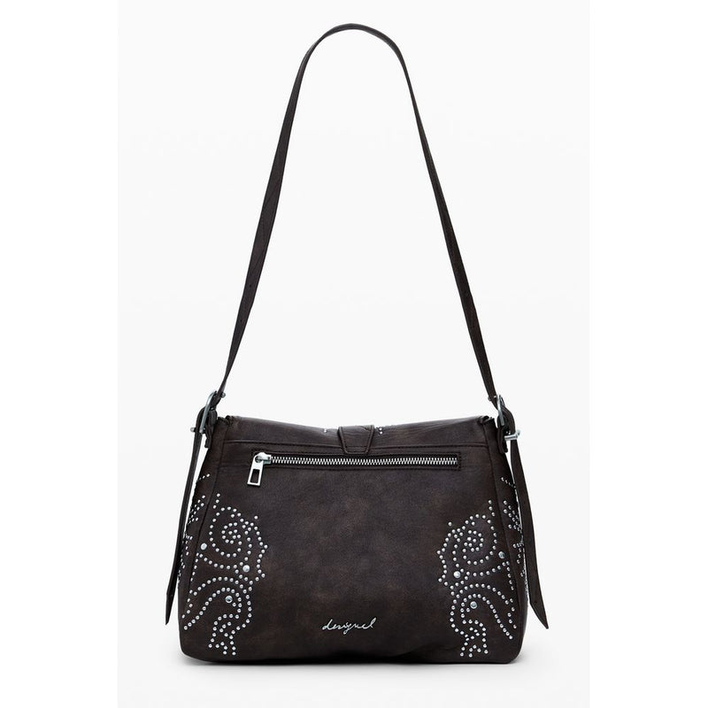 Desigual Poker Face Posadas Sac à Main Marron pour Femme