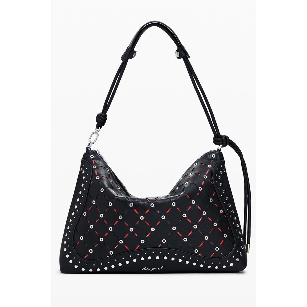 Desigual Yankee Leiria Mini Bag - Black Polyurethane Women's Handbag