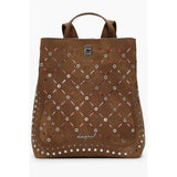 Sac à dos mini Desigual Yankee Metal Patch Sumy - Marron