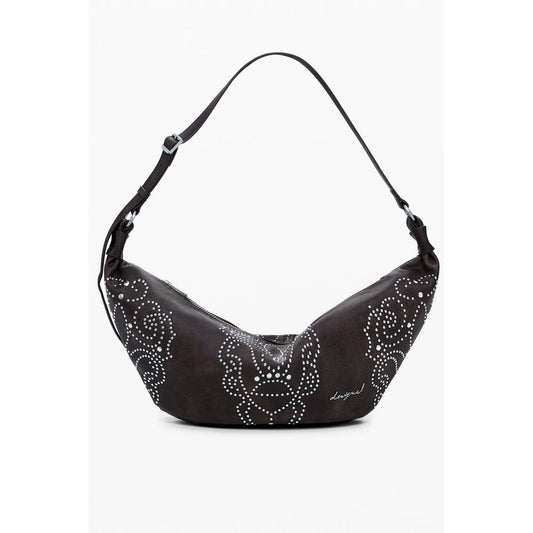 Sac à main pour femme en polyéthylène brun Desigual