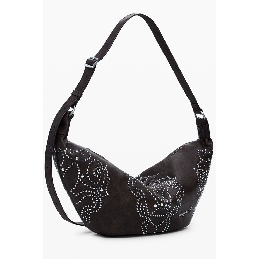 Sac à main Desigual Munster Poker Face - Élégant en brun