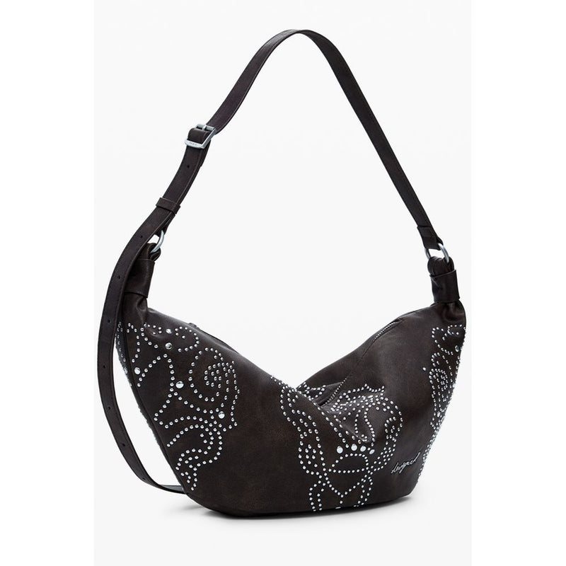 Sac à main Desigual Munster Poker Face - Élégant en brun
