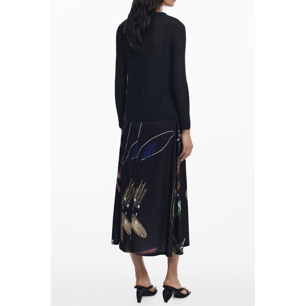 Robe Longue Desigual Kala - Noir en Polyester pour Femme