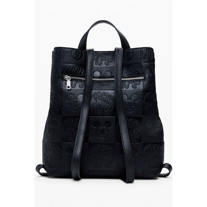 Sac à dos pour femme en polyéthylène noir Desigual