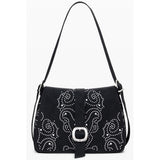 Desigual Poker Face Posadas Black Handbag for Women