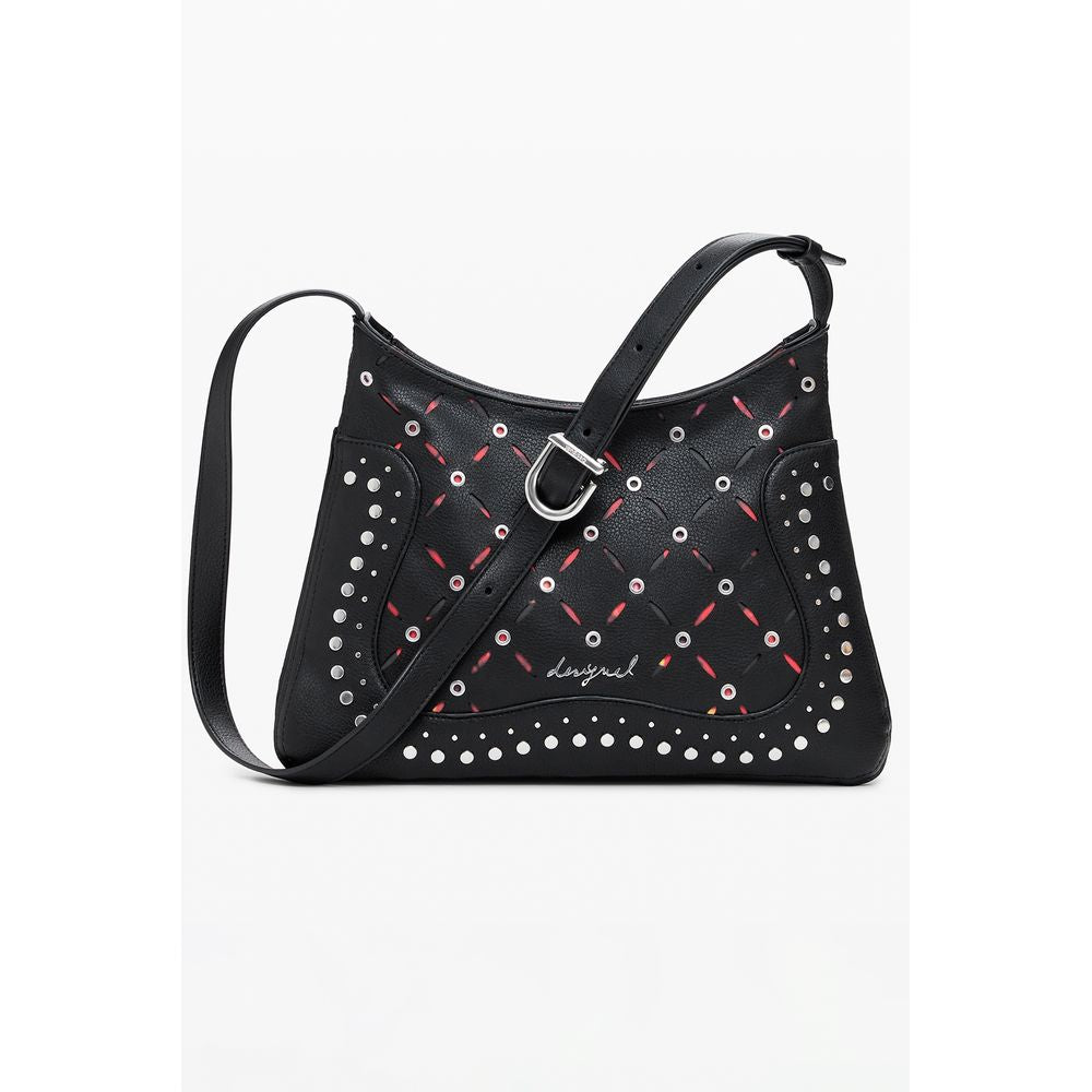 Desigual Yankee Manaos Sac à Main Noir pour Femmes