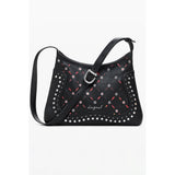 Desigual Yankee Manaos Sac à Main Noir pour Femmes