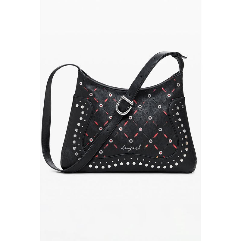 Desigual Yankee Manaos Sac à Main Noir pour Femmes