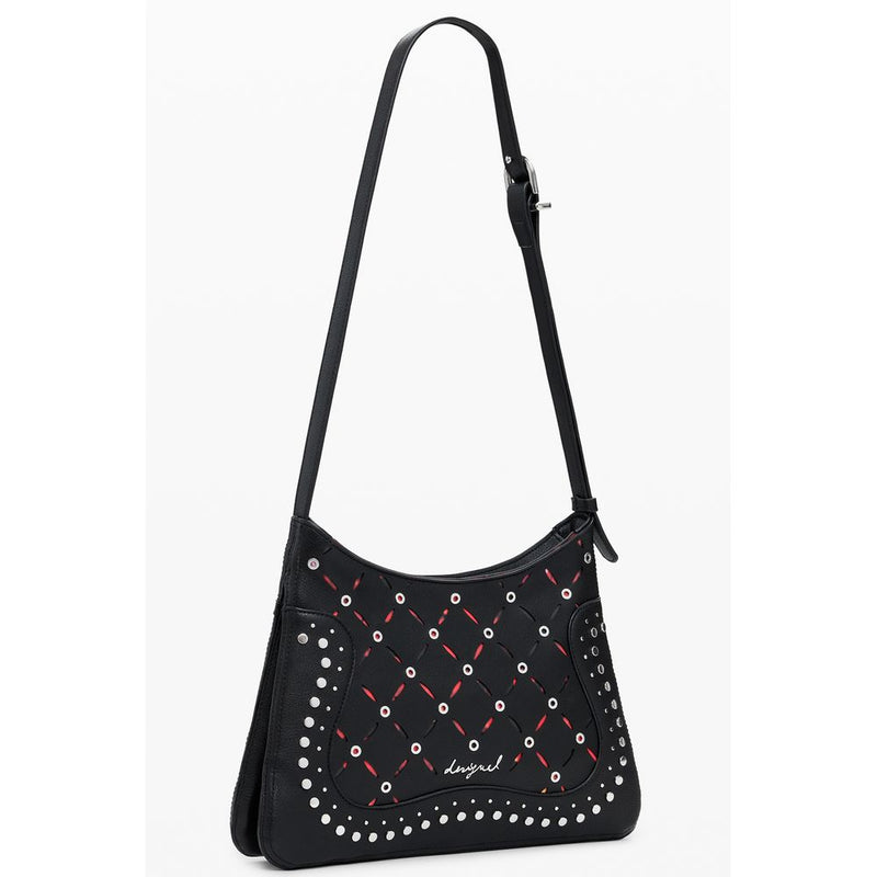 Desigual Yankee Manaos Sac à Main Noir pour Femmes