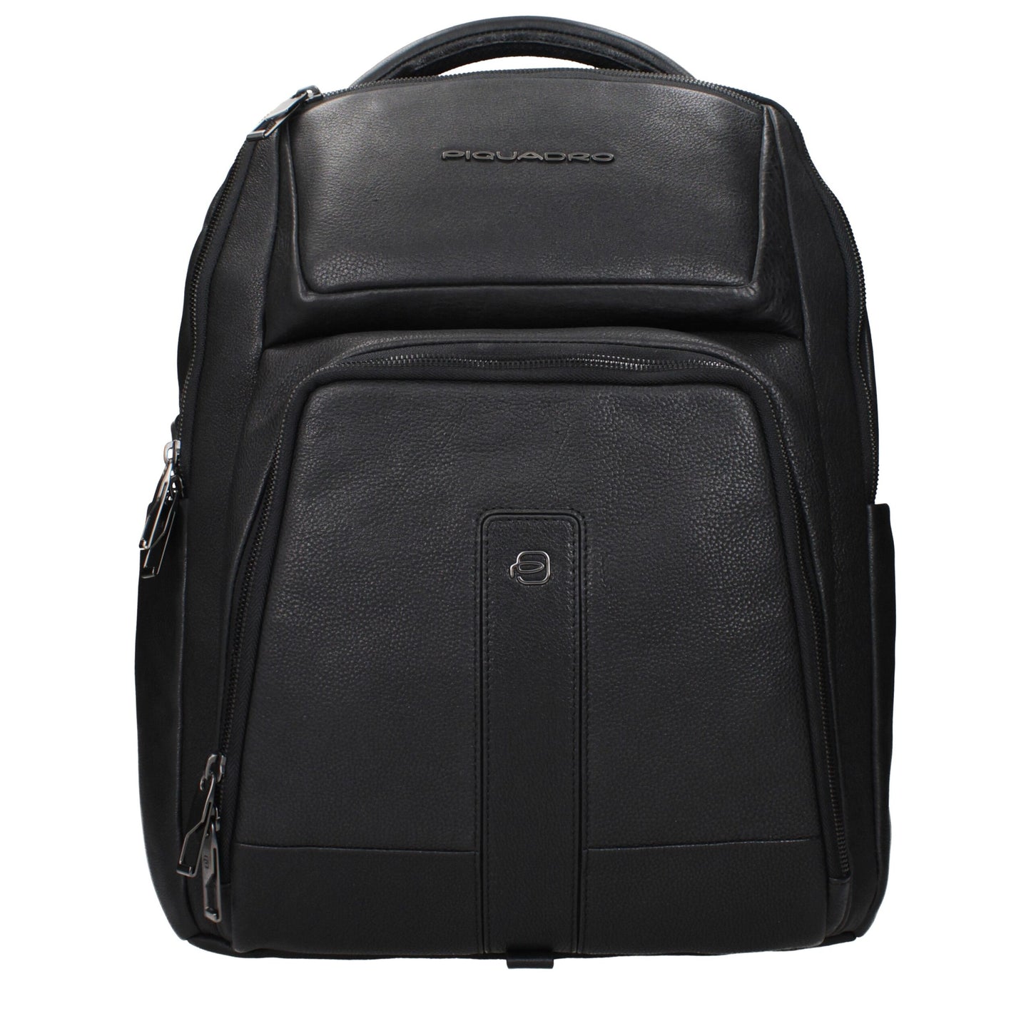 Sacs à dos en cuir noir Piquadro