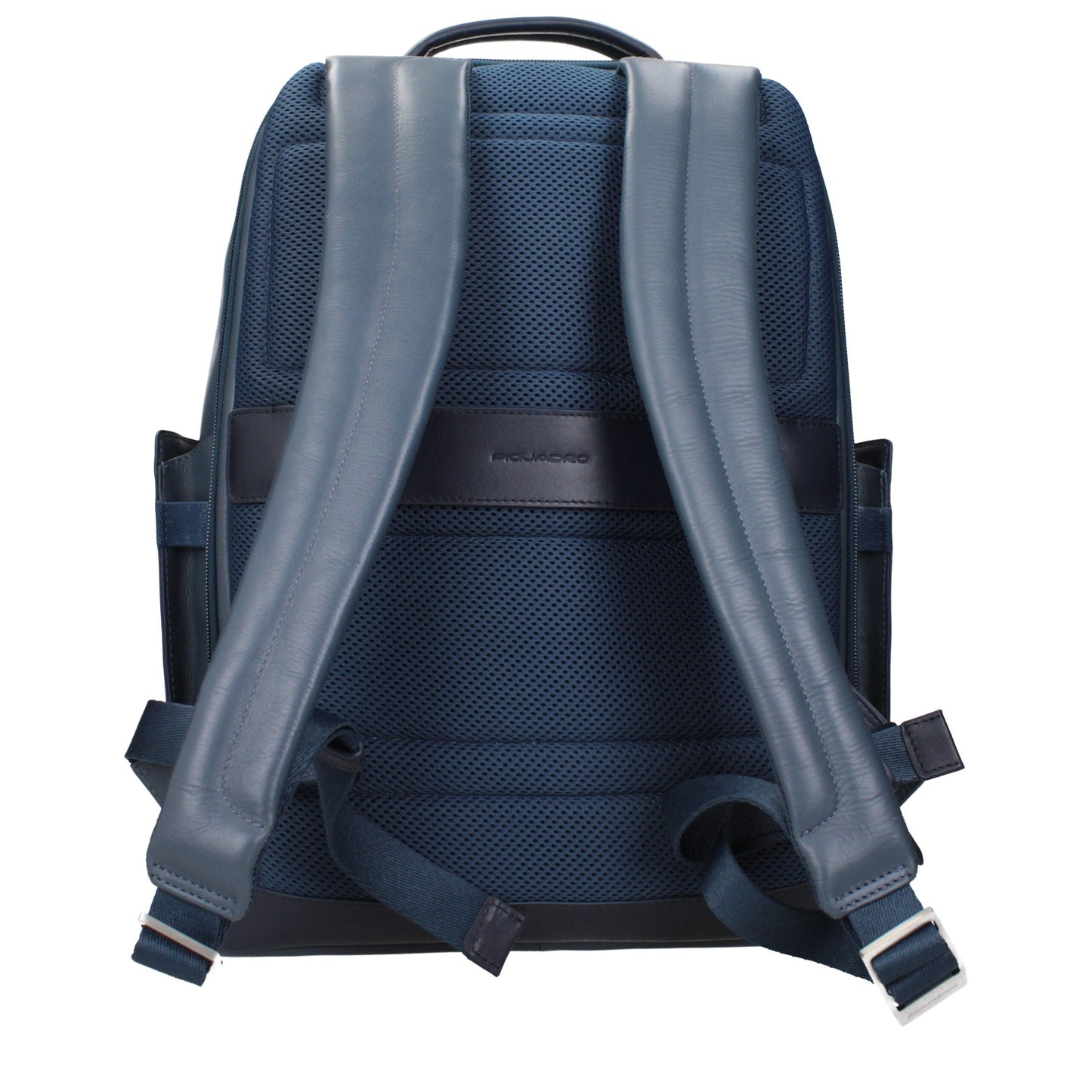 Sacs à dos en cuir bleu Piquadro