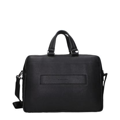 Sacs à main et sacs pour ordinateur portable en cuir noir Piquadro