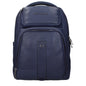 Sacs à dos en cuir bleu Piquadro