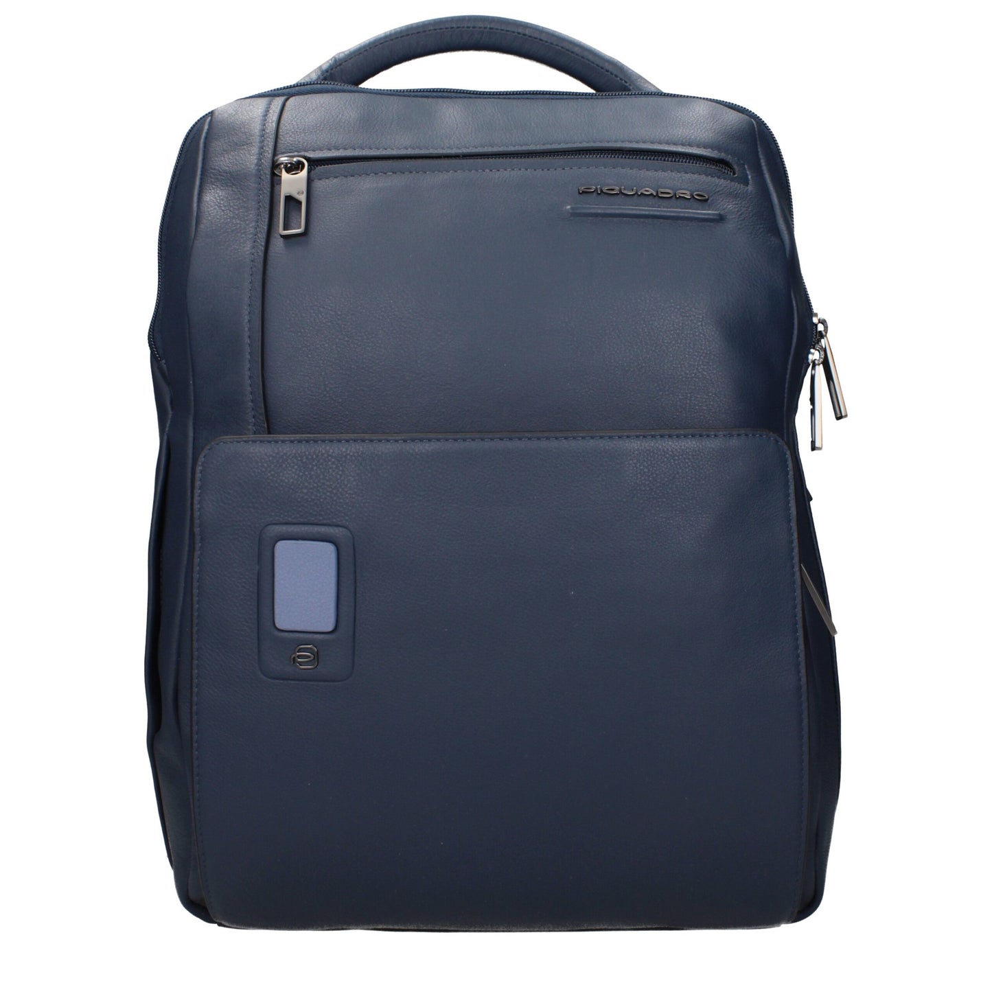 Sacs à dos en cuir bleu Piquadro