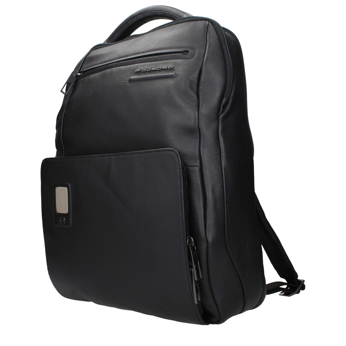 Piquadro Sac à Dos en Cuir Noir CA5105AON