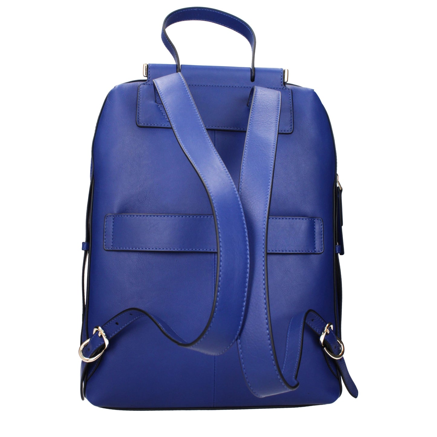 Sacs à dos en cuir bleu Piquadro