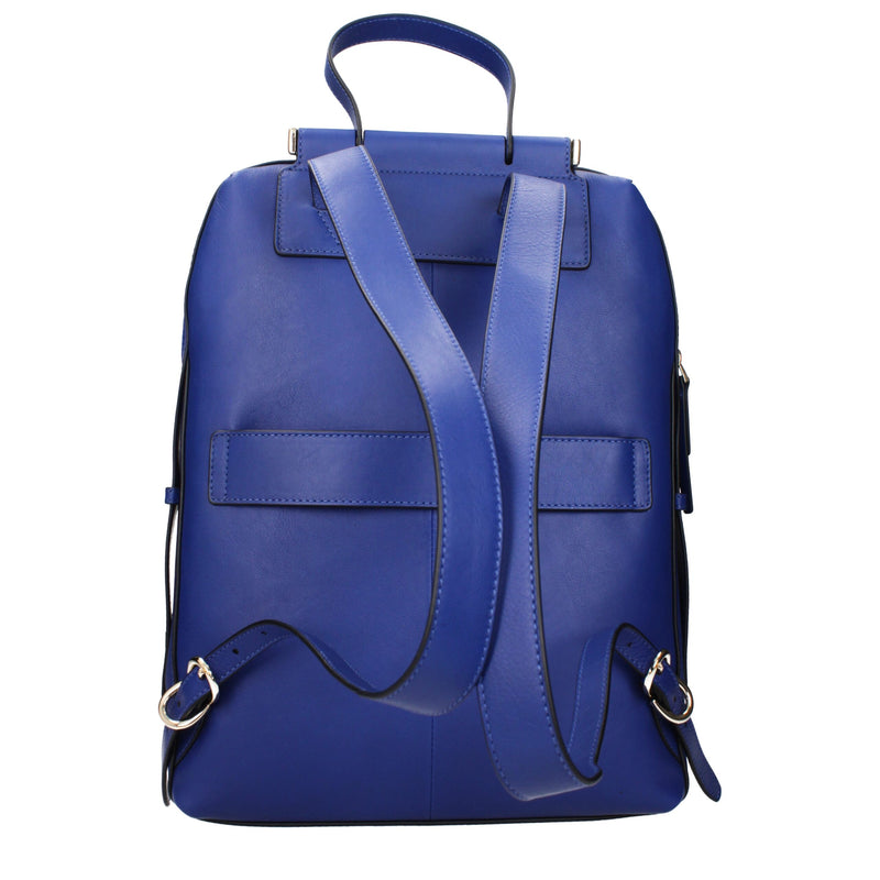 Piquadro Blue Leather Backpack - Élégance et Praticité